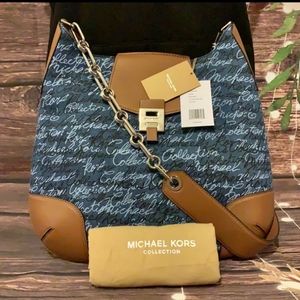 Michael Kors Collection Denim Bancroft XL